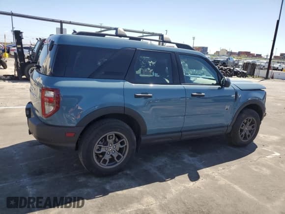 ✅ 2023 Ford Bronco Sport Big Bend • VIN: 3FMCR9B64PRD44882 • Lot: 49554795. Listed on Copart with 9,781 mi. Free auction sales archive from the USA and detailed vehicle history report at DreamBid. Image 3.