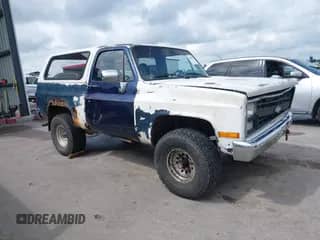 1988 Chevrolet Blazer z VIN 1GNEV18K0JF150604, wystawiony jako IAAI lot #42820527 z przebiegiem 70 841 mil mil oraz . Historia ofert i sprzedaży dostępna na DreamBid. Obrazek 1.