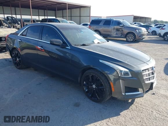 ✅ 2014 Cadillac CTS Luxury RWD • VIN: 1G6AR5SX5E0193905 • Lot: 43399010. Listed on IAAI with 115,555 mi. Free auction sales archive from the USA and detailed vehicle history report at DreamBid. Image 1.