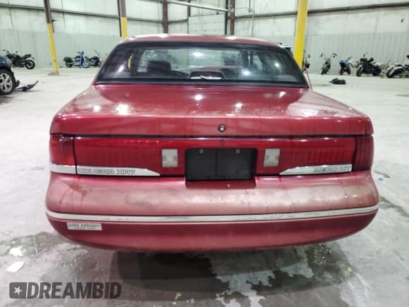 ✅ 1996 Mercury Cougar • VIN: 1MELM6249TH624310 • Lot: 83887584. Listed on Copart with 98,062 mi. Free auction sales archive from the USA and detailed vehicle history report at DreamBid. Image 6.