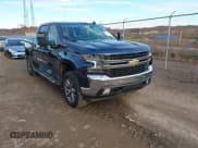 ✅ 2022 Chevrolet Silverado 1500 LT • VIN: 1GCUYDET4NZ175830 • Lot: 43666535. Listed on IAAI with 45,769 mi. Free auction sales archive from the USA and detailed vehicle history report at DreamBid. Image 1.