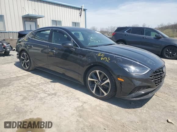 2023 Hyundai Sonata SEL Plus с VIN KMHL44J27PA263398, выставлен на аукционе Copart как лот 53672335 с пробегом 58 176 миль миль и Списание • Salvage title. История ставок и продаж доступна на DreamBid. Изображение 4.