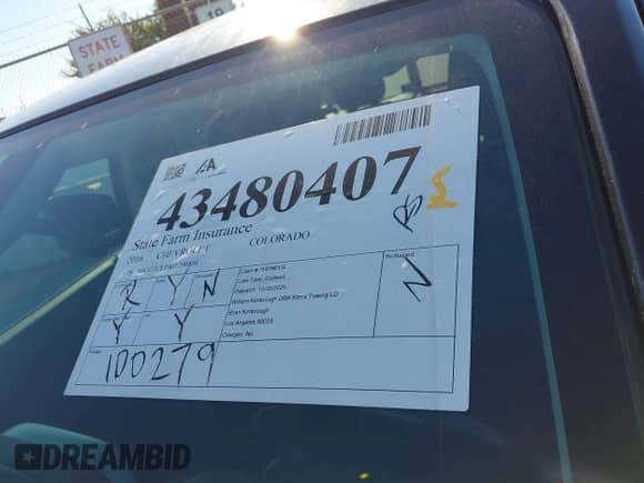 2016 Chevrolet Colorado 4WD LT с VIN 1GCGTCE39G1290804, выставлен на аукционе IAAI как лот 43480407 с пробегом 100 279 миль миль и . История ставок и продаж доступна на DreamBid. Изображение 17.