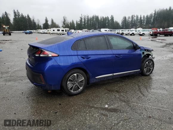 ✅ 2020 Hyundai Ioniq SE • VIN: KMHC65LDXLU225283 • Lot: 88311115. Wystawiony na Copart z przebiegiem 45 081 mil. Bezpłatny archiwum sprzedaży aukcyjnych z USA i szczegółowy raport historii pojazdu na DreamBid. Zdjęcie 3.