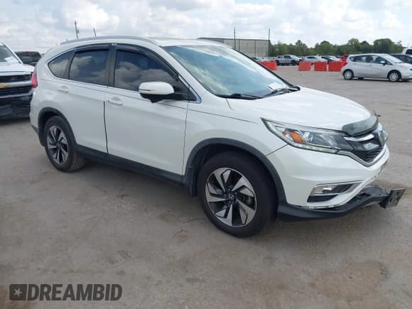 ✅ 2016 Honda CR-V Touring • VIN: 5J6RM3H91GL018249 • Lot: 43543411. Listed on IAAI with 61,037 mi. Free auction sales archive from the USA and detailed vehicle history report at DreamBid. Image 1.