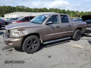2010 Dodge Dakota Bighorn/Lonestar z VIN 1D7CW3GK5AS104757, wystawiony jako Copart lot #81603355 z przebiegiem 208 869 mil mil oraz Szkoda całkowita • Salvage title. Historia ofert i sprzedaży dostępna na DreamBid. Obrazek 1.