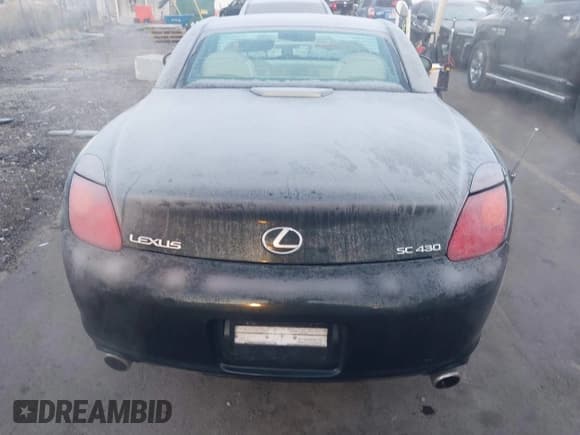 ✅ 2002 Lexus SC 430 • VIN: JTHFN48Y120001155 • Lot: 41657922. Listed on IAAI with 137,289 mi. Free auction sales archive from the USA and detailed vehicle history report at DreamBid. Image 16.