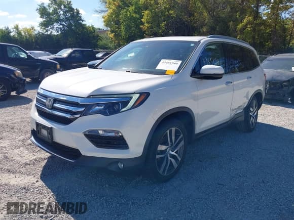 ✅ 2017 Honda Pilot Elite • VIN: 5FNYF6H08HB105293 • Lot: 43451540. Listed on IAAI with 94,862 mi. Free auction sales archive from the USA and detailed vehicle history report at DreamBid. Image 2.