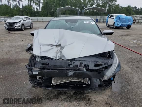 2022 Hyundai Elantra SEL with VIN 5NPLM4AG4NH077842, listed as a Copart auction lot 67356745 with 51,467 mi miles and Salvage title. Bid and sale history available at DreamBid. Image 5.