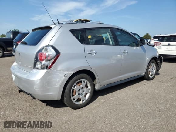✅ 2009 Pontiac Vibe • VIN: 5Y2SM67029Z409132 • Lot: 62008265. Wystawiony na Copart z przebiegiem 73 274 mil. Bezpłatny archiwum sprzedaży aukcyjnych z USA i szczegółowy raport historii pojazdu na DreamBid. Zdjęcie 3.