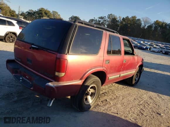2000 Chevrolet Blazer LT z VIN 1GNCS13W7Y2207022, wystawiony jako Copart lot #82805484 z przebiegiem 270 767 mil mil oraz Szkoda całkowita • Salvage title. Historia ofert i sprzedaży dostępna na DreamBid. Obrazek 3.