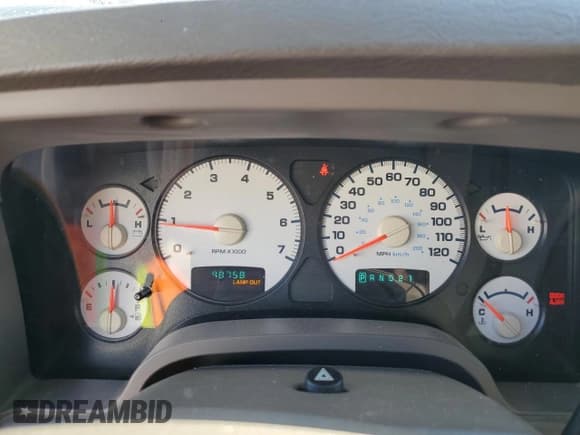 ✅ 2005 Dodge 1500 SLT • VIN: 1D7HA18N75S104508 • Лот: 75408204. Опубликован ранее на Copart с пробегом 98 758 миль. Бесплатный доступ к архиву аукционных продаж из США и подробный отчёт об истории автомобиля на DreamBid. Изображение 9.