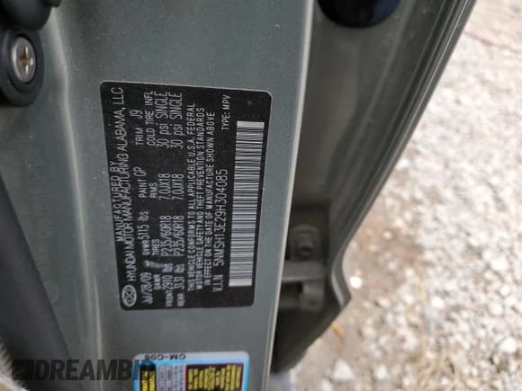 ✅ 2009 Hyundai Santa Fe Limited • VIN: 5NMSH13E29H304085 • Lot: 73236344. Listed on Copart with 144,072 mi. Free auction sales archive from the USA and detailed vehicle history report at DreamBid. Image 16.