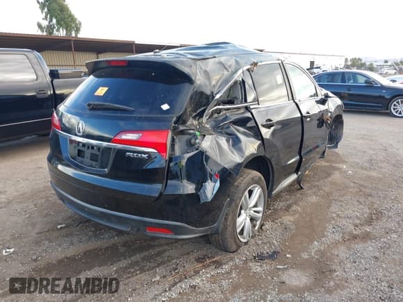 ✅ 2014 Acura RDX Technology • VIN: 5J8TB3H54EL008098 • Lot: 43751922. Listed on IAAI with Not provided. Free auction sales archive from the USA and detailed vehicle history report at DreamBid. Image 4.