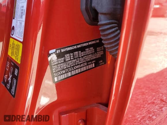 ✅ 2018 BMW X4 M40i • VIN: 5UXXW7C53J0W64838 • Lot: 61184545. Listed on Copart with 84,303 mi. Free auction sales archive from the USA and detailed vehicle history report at DreamBid. Image 12.