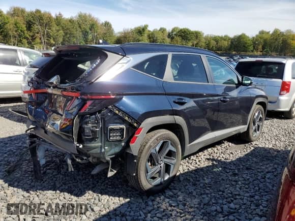 2024 Hyundai Tucson SEL Convenience z VIN KM8JCCD19RU238687, wystawiony jako Copart lot #83862185 z przebiegiem 8 840 mil mil oraz Szkoda całkowita • Salvage title. Historia ofert i sprzedaży dostępna na DreamBid. Obrazek 3.