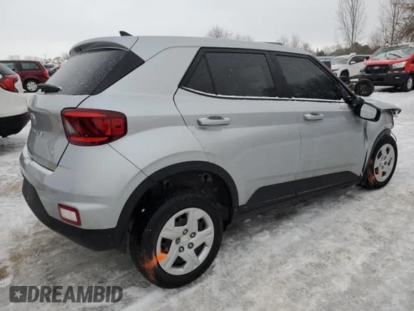 ✅ 2022 Hyundai Venue SE • VIN: KMHRB8A35NU188633 • Lot: 43449445. Listed on Copart with Not provided. Free auction sales archive from the USA and detailed vehicle history report at DreamBid. Image 3.