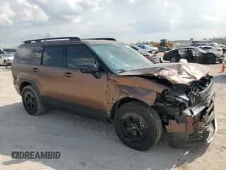 2025 Hyundai Santa Fe XRT z VIN 5NMP3DGL4SH106855, wystawiony jako Copart lot #87391385 z przebiegiem 2 712 mil mil oraz Szkoda całkowita • Salvage title. Historia ofert i sprzedaży dostępna na DreamBid. Obrazek 4.