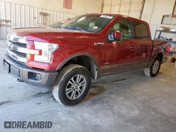 ✅ 2015 Ford F-150 Lariat • VIN: 1FTEW1EP5FKE61210 • Лот: 81688225. Опубликован ранее на Copart с пробегом 135 421 миль. Бесплатный доступ к архиву аукционных продаж из США и подробный отчёт об истории автомобиля на DreamBid. Изображение 1.