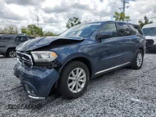 2019 Dodge Durango SXT с VIN 1C4RDHAGXKC811957, выставлен на аукционе Copart как лот 60655305 с пробегом 91 507 миль миль и Списание • Salvage title. История ставок и продаж доступна на DreamBid. Изображение 1.