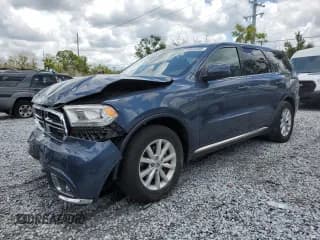 ✅ 2019 Dodge Durango SXT • VIN: 1C4RDHAGXKC811957 • Lot: 60655305. Listed on Copart with 91,507 mi. Free auction sales archive from the USA and detailed vehicle history report at DreamBid. Image 1.