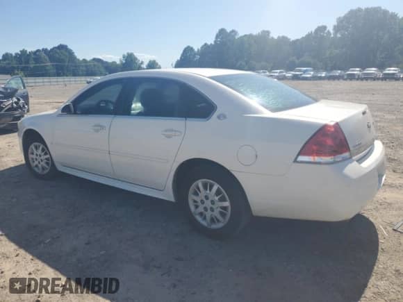 2009 Chevrolet Impala Police Police with VIN 2G1WS57M891278844, listed as a Copart auction lot 57747755 with 214,817 mi miles and Salvage title. Bid and sale history available at DreamBid. Image 2.