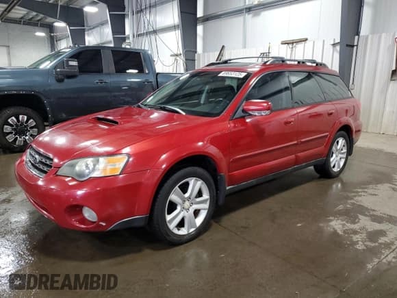✅ 2005 Subaru Legacy Outback XT Limited • VIN: 4S4BP67C954319500 • Lot: 89653125. Wystawiony na Copart z przebiegiem 208 133 mil. Bezpłatny archiwum sprzedaży aukcyjnych z USA i szczegółowy raport historii pojazdu na DreamBid. Zdjęcie 1.