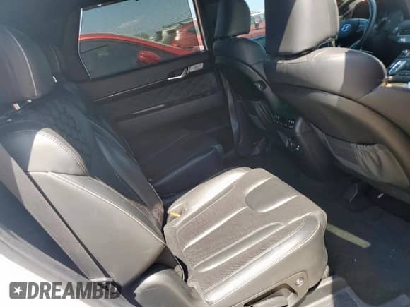 2022 Hyundai Palisade Calligraphy with VIN KM8R74HE0NU420346, listed as a Copart auction lot 84236605 with 56,924 mi miles and Salvage title. Bid and sale history available at DreamBid. Image 11.