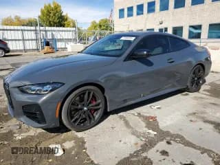 ✅ 2022 BMW 4 Series M440i xDrive • VIN: WBA13AR05NCJ36163 • Лот: 76969004. Опубликован ранее на Copart с пробегом 20 584 миль. Бесплатный доступ к архиву аукционных продаж из США и подробный отчёт об истории автомобиля на DreamBid. Изображение 1.