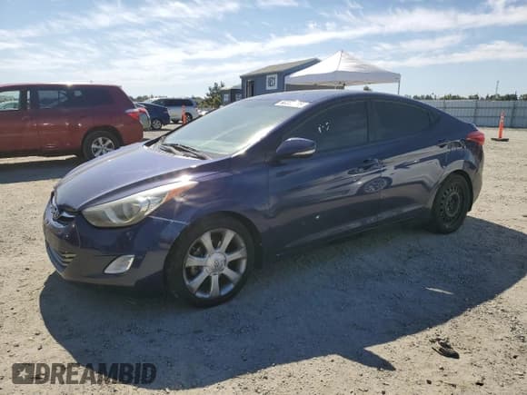 ✅ 2013 Hyundai Elantra GLS • VIN: 5NPDH4AE1DH380616 • Lot: 66352385. Listed on Copart with 162,201 mi. Free auction sales archive from the USA and detailed vehicle history report at DreamBid. Image 1.