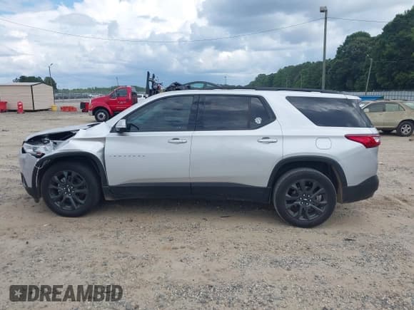 ✅ 2020 Chevrolet Traverse RS • VIN: 1GNERJKW7LJ301373 • Lot: 42828749. Listed on IAAI with 153,572 mi. Free auction sales archive from the USA and detailed vehicle history report at DreamBid. Image 14.