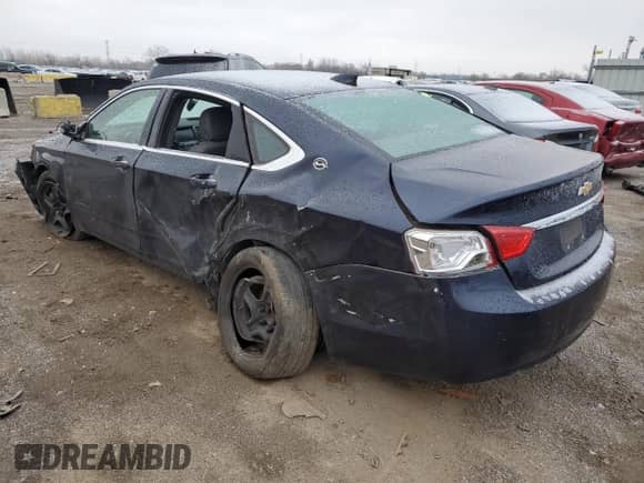 2018 Chevrolet Impala LS with VIN 2G11X5SA5J9168154, listed as a Copart auction lot 49161144 with Not provided miles and Non repairable. Bid and sale history available at DreamBid. Image 2.