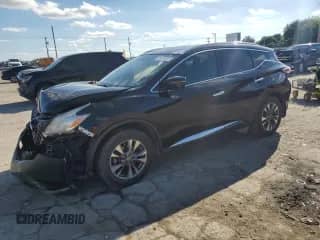 2017 Nissan Murano S with VIN 5N1AZ2MG4HN121928, listed as a Copart auction lot 81716025 with 137,282 mi miles and Salvage title. Bid and sale history available at DreamBid. Image 1.