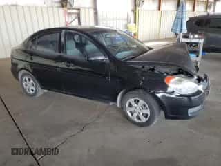 2008 Hyundai Accent GLS with VIN KMHCN46C48U240398, listed as a Copart auction lot 71768034 with Not provided miles and Salvage title. Bid and sale history available at DreamBid. Image 4.