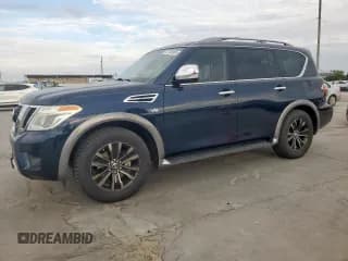 ✅ 2018 Nissan Armada Platinum • VIN: JN8AY2NF6J9330426 • Lot: 67349955. Listed on Copart with 130,454 mi. Free auction sales archive from the USA and detailed vehicle history report at DreamBid. Image 1.