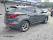 2018 Hyundai Santa Fe 2.4L with VIN 5XYZU3LB7JG513154, listed as a Copart auction lot 71161875 with 75,398 mi miles and Salvage title. Bid and sale history available at DreamBid. Image 3.