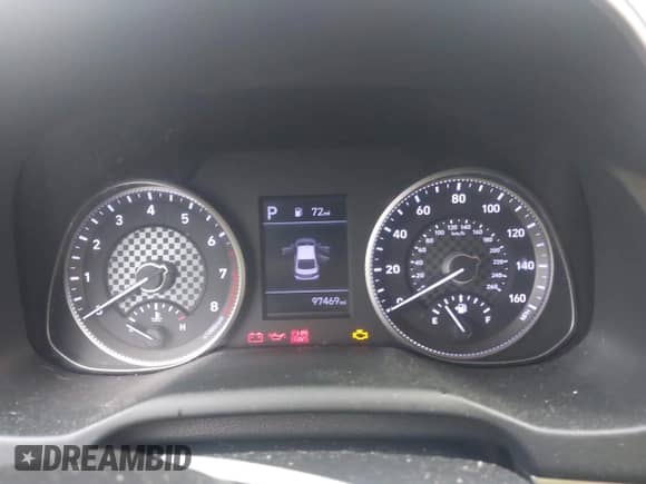 2020 Hyundai Elantra SEL with VIN 5NPD84LF5LH569659, listed as a IAAI auction lot 42985158 with 97,469 mi miles and . Bid and sale history available at DreamBid. Image 7.