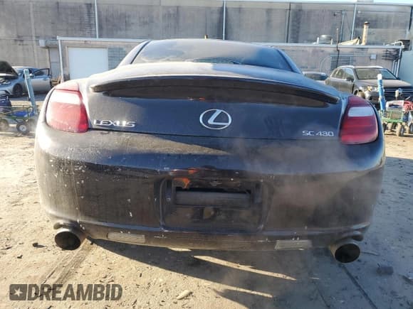 ✅ 2007 Lexus SC 430 • VIN: JTHFN45Y179014155 • Lot: 42896105. Listed on Copart with 142,018 mi. Free auction sales archive from the USA and detailed vehicle history report at DreamBid. Image 6.