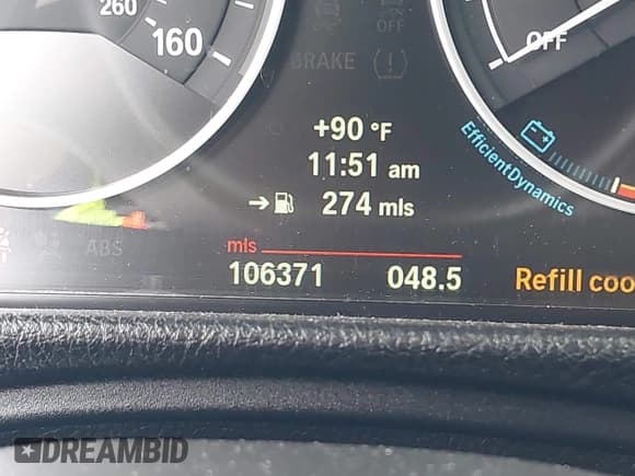 ✅ 2012 BMW 3 Series 335i • VIN: WBA3A9G59CNN67442 • Лот: 42439467. Опубликован ранее на IAAI с пробегом 106 371 миль. Бесплатный доступ к архиву аукционных продаж из США и подробный отчёт об истории автомобиля на DreamBid. Изображение 16.