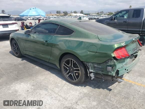 2023 Ford Mustang EcoBoost with VIN 1FA6P8TH2P5102070, listed as a Copart auction lot 80559365 with 35,630 mi miles and Salvage title. Bid and sale history available at DreamBid. Image 2.