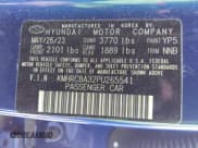 ✅ 2023 Hyundai Venue SEL • VIN: KMHRC8A32PU265541 • Lot: 41745833. Listed on IAAI with 16,073 mi. Free auction sales archive from the USA and detailed vehicle history report at DreamBid. Image 9.