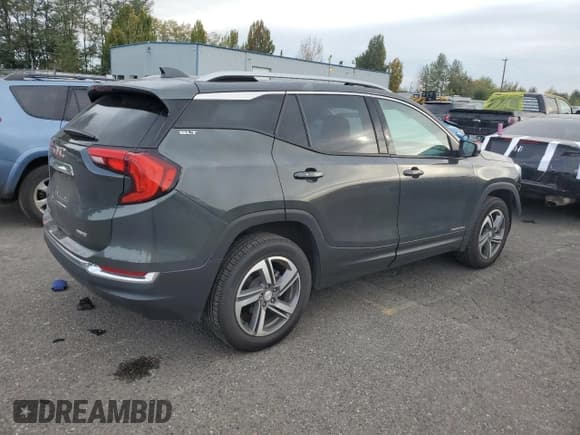 ✅ 2020 GMC Terrain SLT • VIN: 3GKALVEV1LL215573 • Лот: 82304135. Опубликован ранее на Copart с пробегом 76 322 миль. Бесплатный доступ к архиву аукционных продаж из США и подробный отчёт об истории автомобиля на DreamBid. Изображение 3.