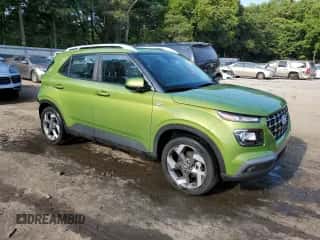 2024 Hyundai Venue SEL with VIN KMHRC8A30RU285919, listed as a Copart auction lot 67269234 with 20,533 mi miles and Salvage title. Bid and sale history available at DreamBid. Image 4.