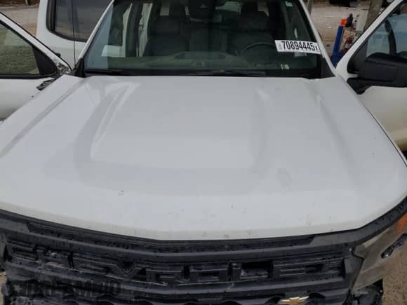 2022 Chevrolet Silverado 1500 Work Truck with VIN 1GCPDAEK5NZ622423, listed as a Copart auction lot 70894445 with Not provided miles and Salvage title. Bid and sale history available at DreamBid. Image 11.