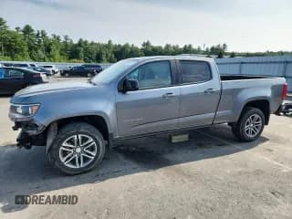 ✅ 2021 Chevrolet Colorado 4WD Work Truck • VIN: 1GCGTBEN8M1291899 • Лот: 66622395. Опубликован ранее на Copart с пробегом 45 441 миль. Бесплатный доступ к архиву аукционных продаж из США и подробный отчёт об истории автомобиля на DreamBid. Изображение 1.