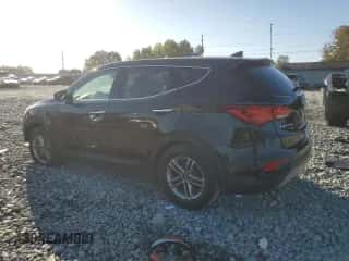 2017 Hyundai Santa Fe 2.4L z VIN 5NMZTDLB4HH030584, wystawiony jako Copart lot #85115785 z przebiegiem 114 876 mil mil oraz Czysty tytuł • Clean title. Historia ofert i sprzedaży dostępna na DreamBid. Obrazek 2.