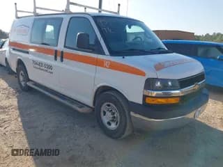 ✅ 2018 Chevrolet Express Cargo • VIN: 1GCWGAFG7J1906173 • Lot: 42176671. Listed on IAAI with 189,951 mi. Free auction sales archive from the USA and detailed vehicle history report at DreamBid. Image 1.