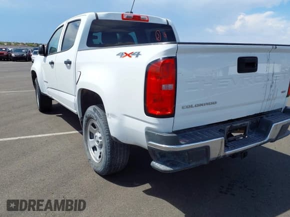 ✅ 2022 Chevrolet Colorado 4WD Work Truck • VIN: 1GCGTBEN7N1299512 • Lot: 42720023. Listed on IAAI with 41,851 mi. Free auction sales archive from the USA and detailed vehicle history report at DreamBid. Image 3.