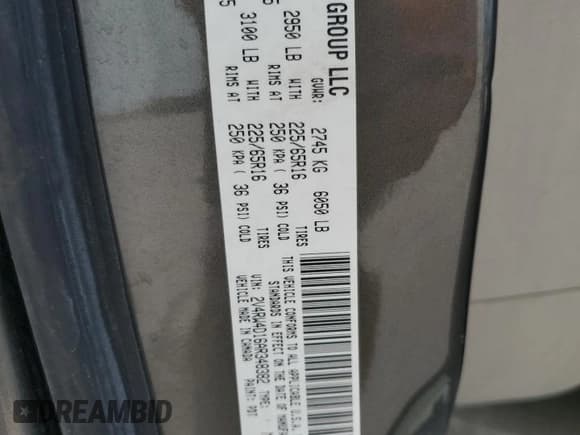 ✅ 2010 Volkswagen Routan S • VIN: 2V4RW4D16AR348382 • Lot: 67677854. Listed on Copart with 235,275 mi. Free auction sales archive from the USA and detailed vehicle history report at DreamBid. Image 14.