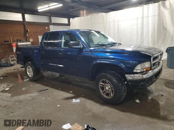 ✅ 2004 Dodge Dakota SLT • VIN: 1D7HG48NX4S501113 • Lot: 80197594. Wystawiony na Copart z przebiegiem 328 636 mil. Bezpłatny archiwum sprzedaży aukcyjnych z USA i szczegółowy raport historii pojazdu na DreamBid. Zdjęcie 4.